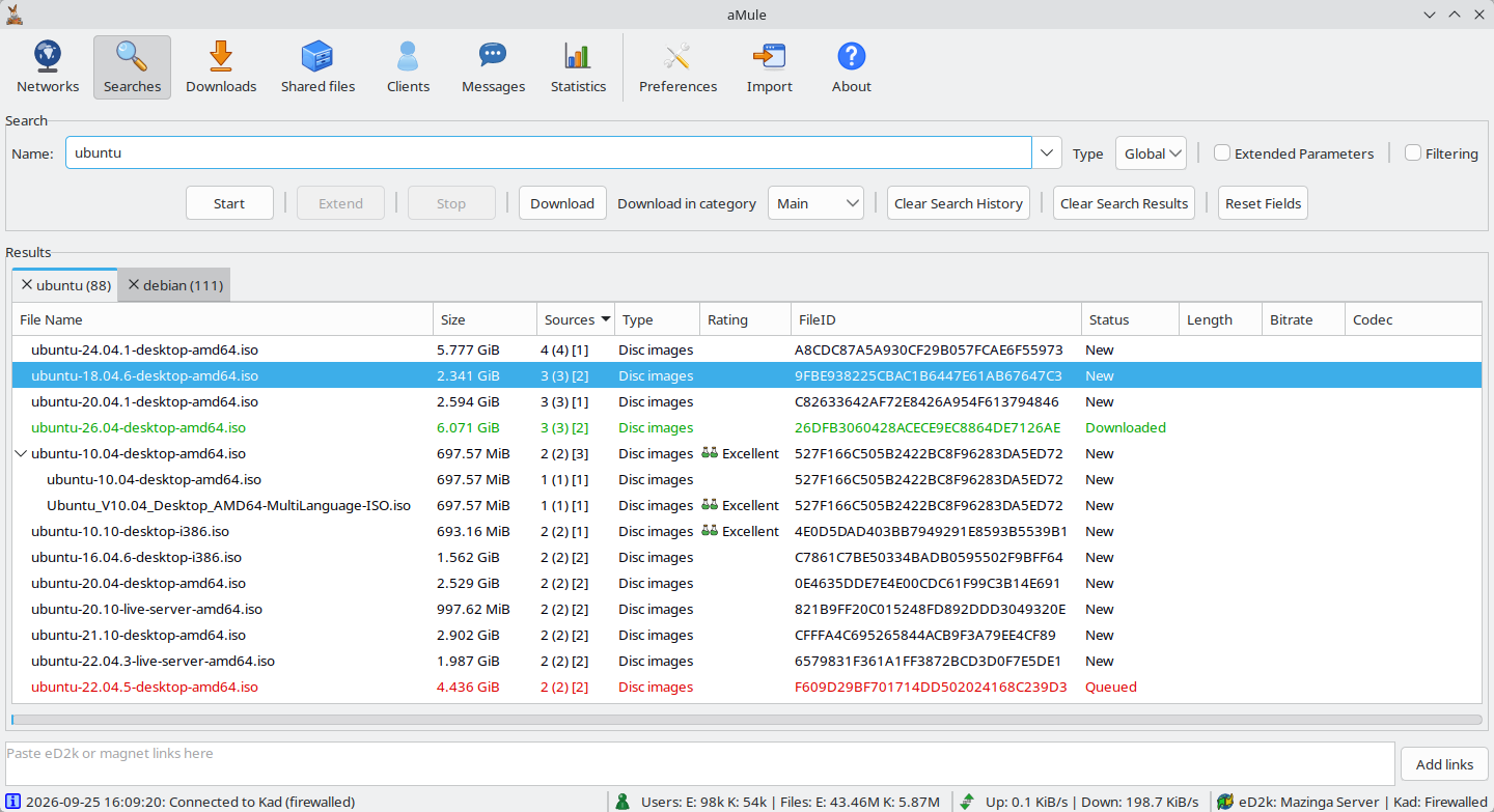 Search dialog