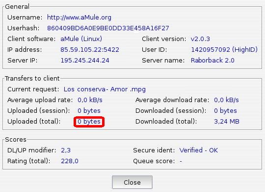 Uploaded total field