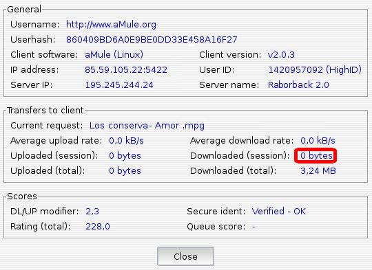 Downloaded session field