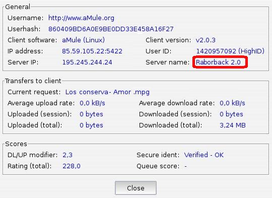 Server name field