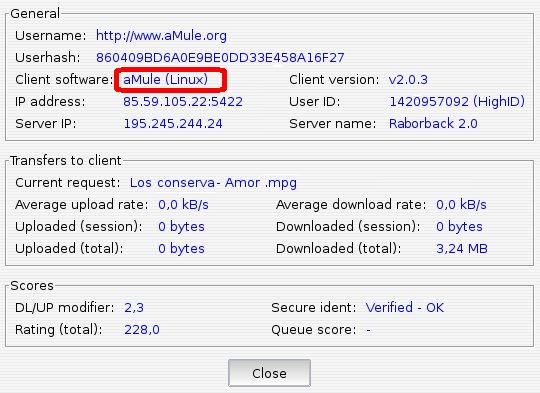 Client software field