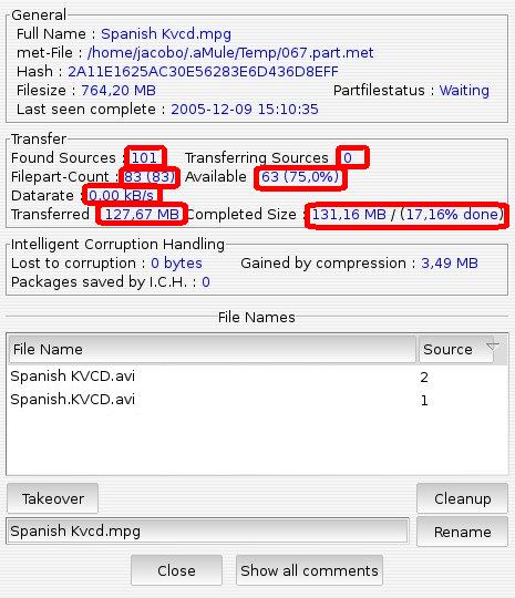 Transfer section