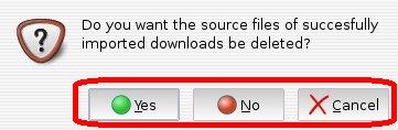 Delete originals prompt