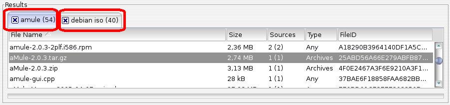 Switching between tabs