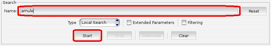 Name field and Start button